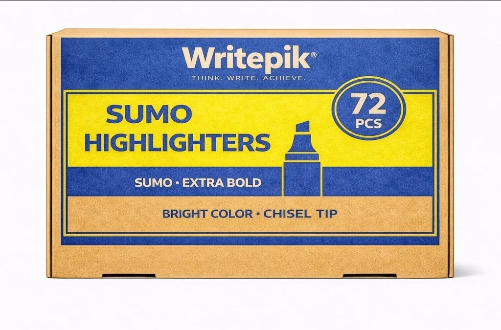 Sumo Highlighters, 72 pcs