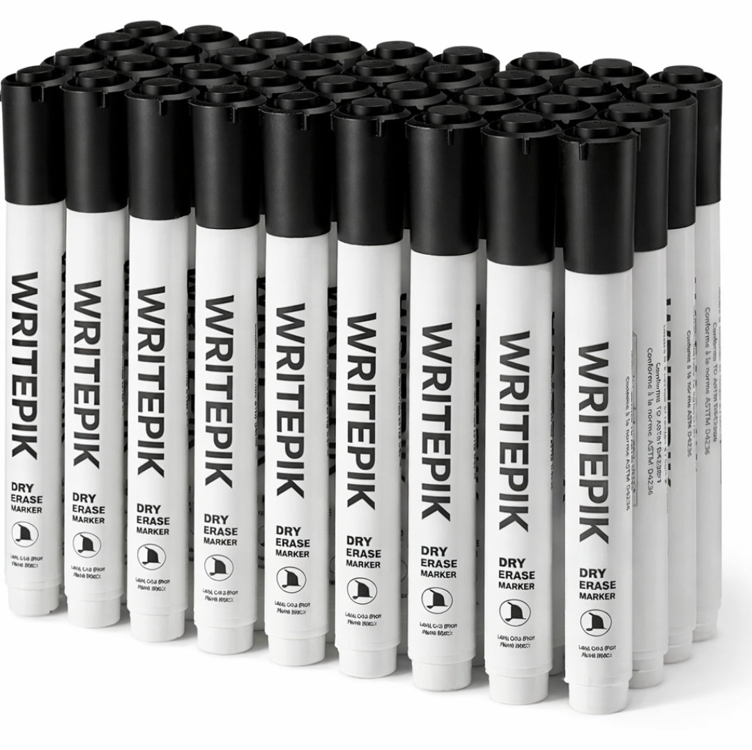 Sumo Dry Erase Markers, 72 pcs. Low Odor, Extra Bold Tip